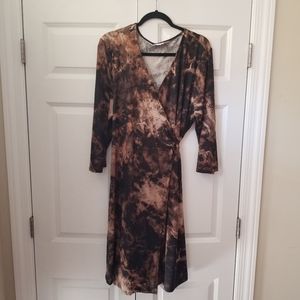 LuLaRoe Wrap Dress 3XL